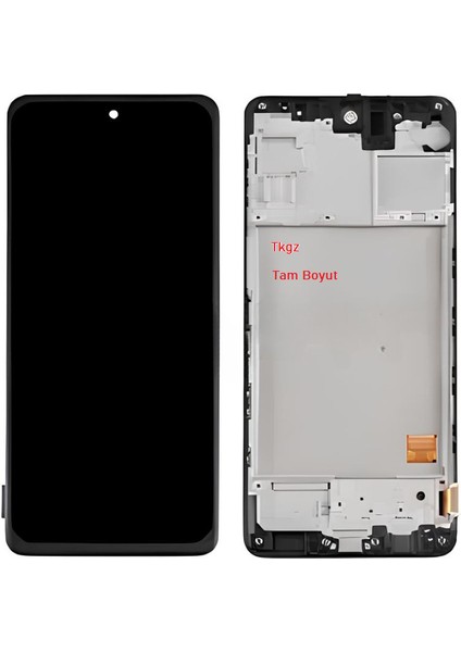 Samsung Galaxy M31S - SM-M317 LCD Ekran Dokunmatik Service Pack - Full Çıtalı fiyatları