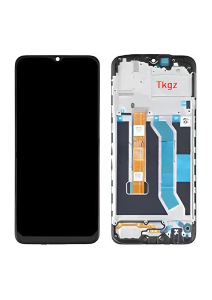 Oppo Realme C3 LCD Ekran Dokunmatik Service Pack - Full Çıtalı fiyatları