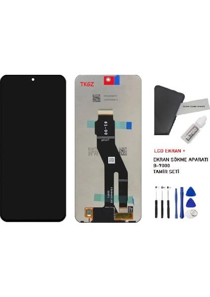 Honor X8A LCD Ekran Dokunmatik Service Pack + B-7000 + Tamir Seti fiyatları
