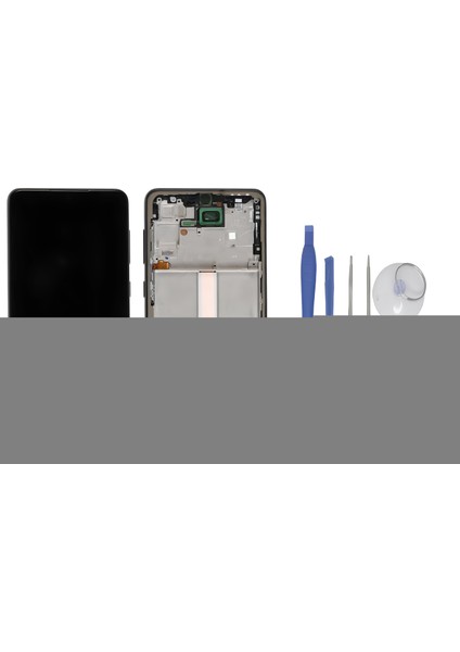Samsung Galaxy A33 5g SM-A336 LCD Ekran Dokunmatik Service Pack - Full Çıtalı Siyah + Tamir Seti fiyatları