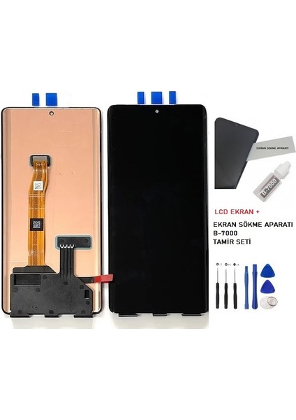 Honor X9A LCD Ekran Dokunmatik Service Pack + B-7000 + Tamir Seti
