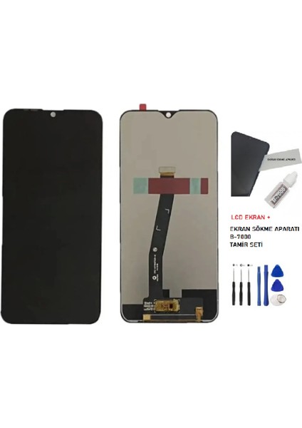 General Mobile Gm 20 Pro LCD Ekran Dokunmatik Service Pack + B-7000 + Tamir Seti