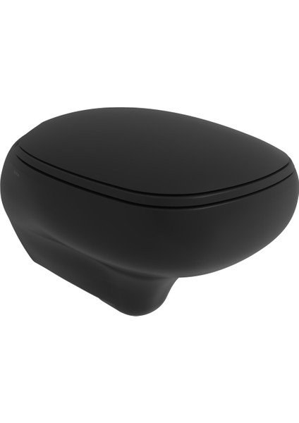 Bocchi Fenice Asma Klozet Mat Siyah 1166-004-0128 Kapak Hariç