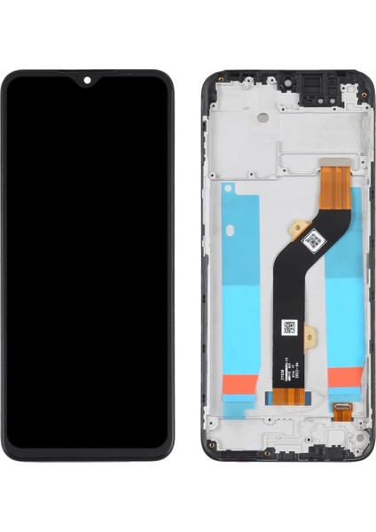 Infinix Hot 10T LCD Ekran Dokunmatik Service Pack - Full Çıtalı