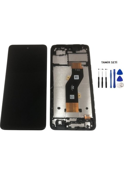 Tecno Spark 20 Pro LCD Ekran Dokunmatik Service Pack - Full Çıtalı + Tamir Seti