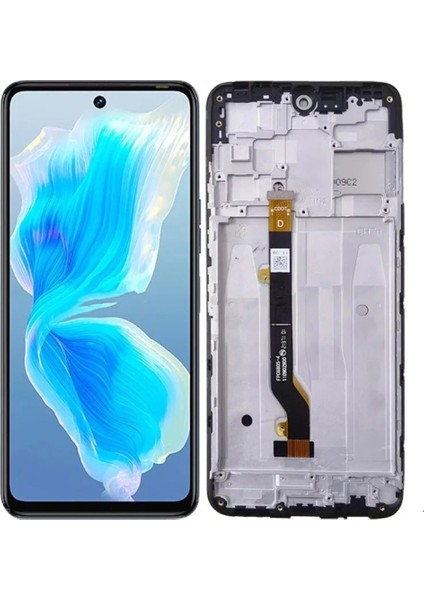 Infinix Hot 30 LCD Ekran Dokunmatik Service Pack - Full Çıtalı