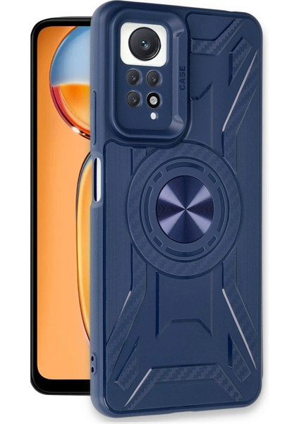 Xiaomi Redmi Note 12 Pro 4g Kılıf Lincoln Silikon - Lacivert Nrmsa
