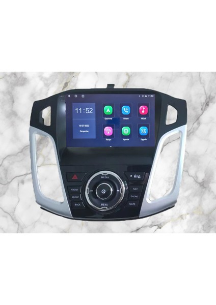 Ford 2012-2018 Focus 3/4 Yıl Uyumlu 9 Inç Android Multimedya Carplay+Android Auto+Navigasyon modelleri