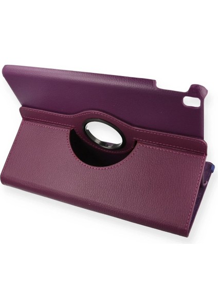 Ipad Pro 11 (2024) Kılıf 360 Tablet Deri Kılıf - Mürdüm Nrmsa