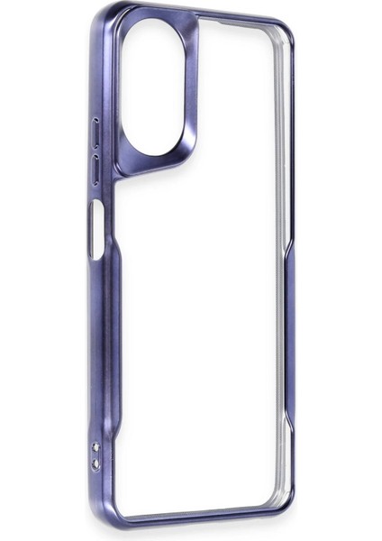 Realme 12 Lite Kılıf Boyi Silikon Kapak - Lacivert Nrmsa