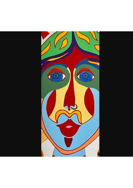 Taklitçilik 2023 Ispanya Tuval Üzerine Akrilik 78X60CM Pop Art