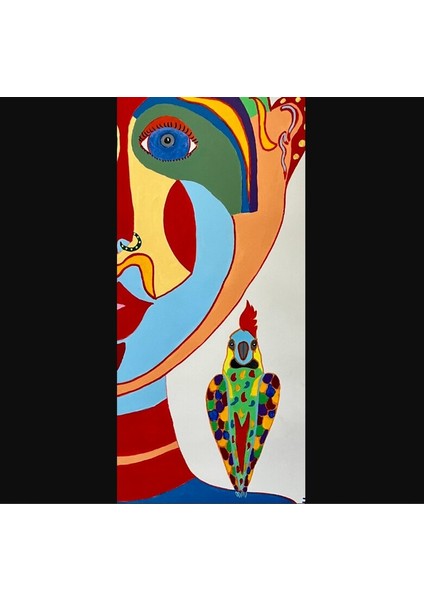 Taklitçilik 2023 Ispanya Tuval Üzerine Akrilik 78X60CM Pop Art