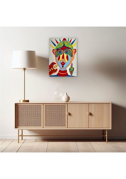 Taklitçilik 2023 Ispanya Tuval Üzerine Akrilik 78X60CM Pop Art