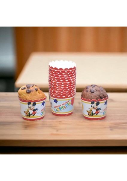 25LI Cupcake Mickey Mouse