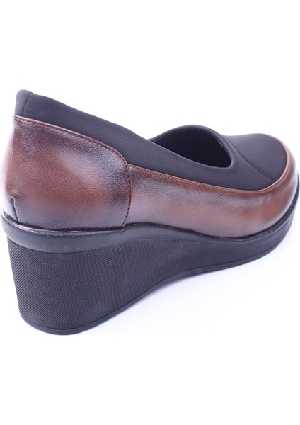 3334 Kadın Dolgu Topuk Strech Ayakkabı modelleri