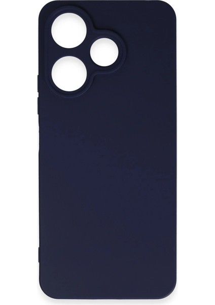 Xiaomi Redmi 13 4g Kılıf First Silikon - Lacivert Nrmsa