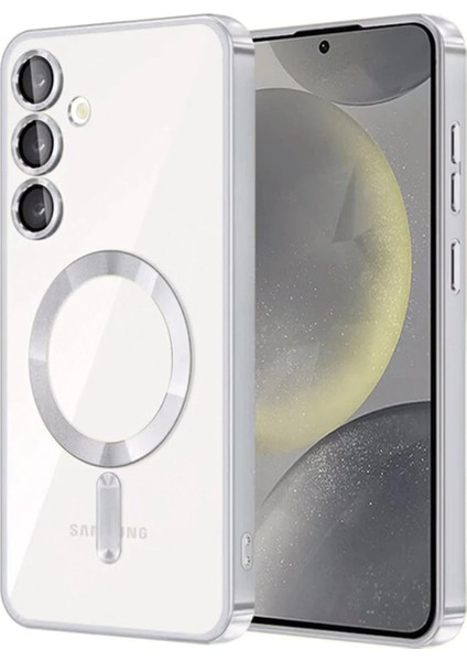 Samsung Galaxy S23 Kılıf Kross Magneticsafe Kapak - Titan Gri Nrmsa