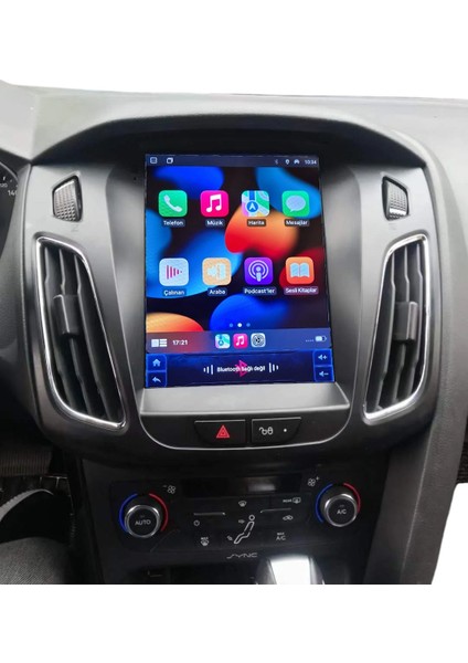 Ford 2012-2018 Focus 3/4 Yıl Uyumlu Tesla Android Multimedya Carplay+Android Auto+Navigasyon fiyatları