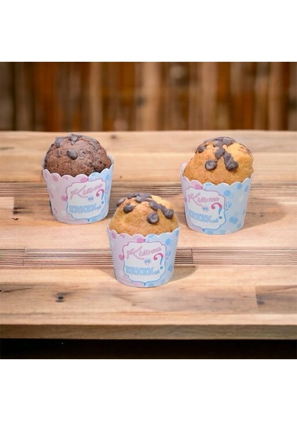 25LI Cupcake Kız Mı Erkek Mi
