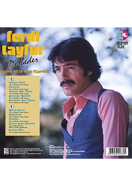 Şeyler Ferdi Tayfur Derbeder Plak