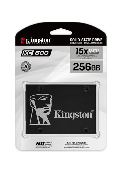 SKC600/256G 256 GB 550/500MB/S 2.5 Inch Sata3 SSD Harddisk