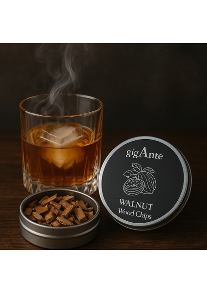 Ceviz Ağacı Tütsüleme Talaşı – Viski & Kokteyl Aromalandırma Talaşı | Doğal Ağaç Talaşı fiyatları