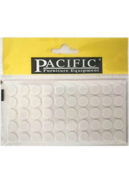 Yapışkanlı Eva Sünger Bazlı Çekmece Dolap Kapağı Ses Stoperi Beyaz