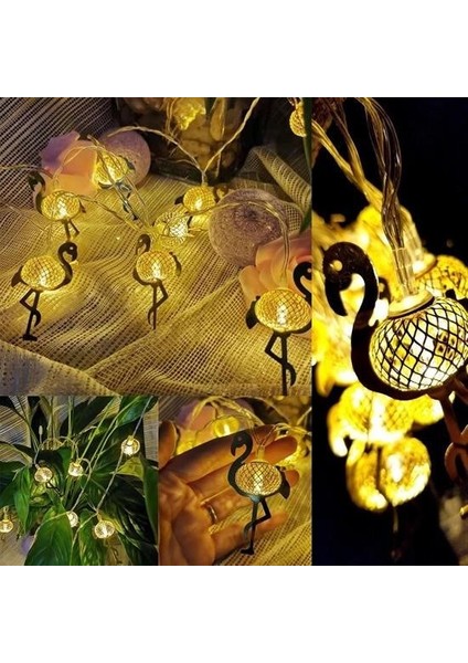 Buffer® 2 Metre Pilli Ince Tel LED Işık Zinciri Parti Aydınlatma