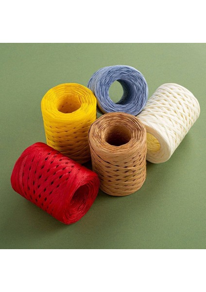 Natural Raffia 90 gr Lila Kağıt ip - 38