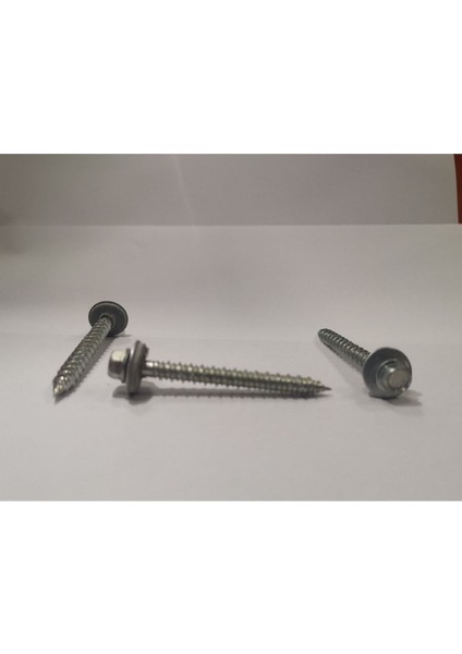 - Çatı Vidası 6,3*60MM Trapez Vidası 8mm Lokma Uçlu (75 Ad)