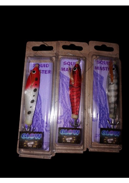 Kalamar Zokası Squid Master Sqm 10 cm 10 gr - 3 Adet