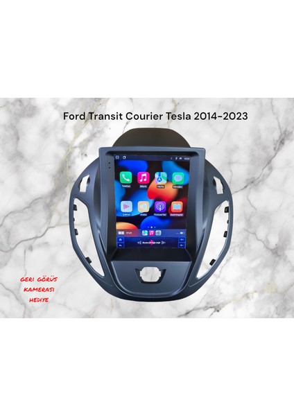 Ford Transit Courier 2014-2023 Uyumlu Tesla Android Multimedya Carplay+Android Auto+Navigasyon