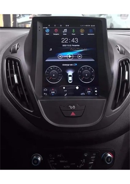 Ford Transit Courier 2014-2023 Uyumlu Tesla Android Multimedya Carplay+Android Auto+Navigasyon fiyatları