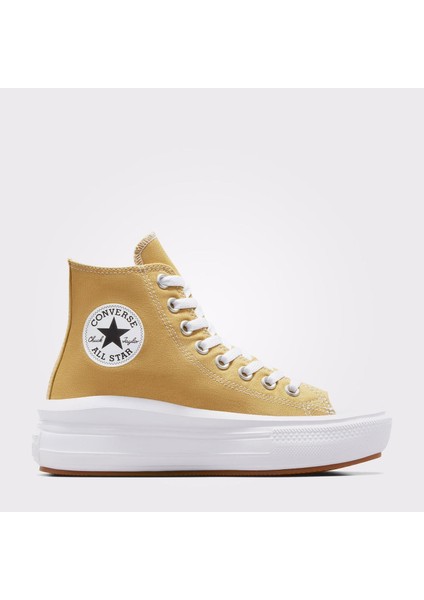 A06897C Chuck Taylor All Star Move Platform Seasonal Color Kadın Boğazlı Sneaker Spor Ayakkabı