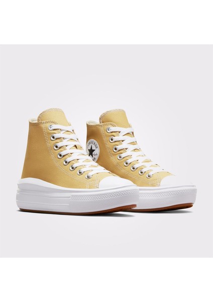 A06897C Chuck Taylor All Star Move Platform Seasonal Color Kadın Boğazlı Sneaker Spor Ayakkabı