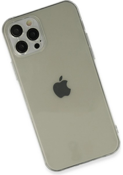 Apple iPhone 12 Pro Kılıf Fly Lens Silikon - Şeffaf Nrmsa