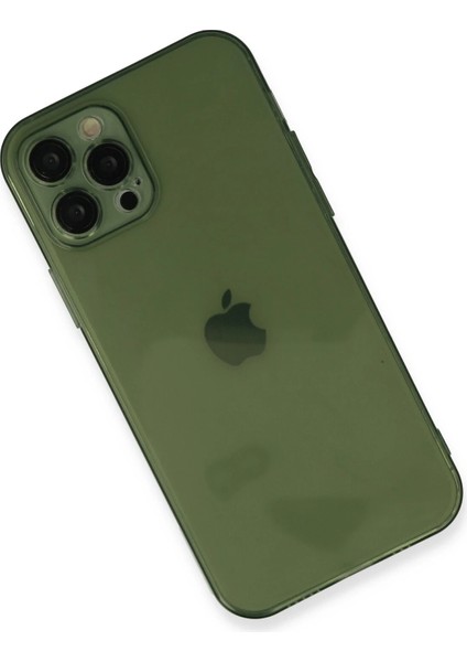 Apple iPhone 12 Pro Kılıf Fly Lens Silikon - Yeşil Nrmsa