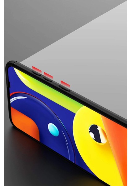 Samsung Galaxy A11 Kılıf Range Yüzüklü Silikon - Kırmızı Nrmsa
