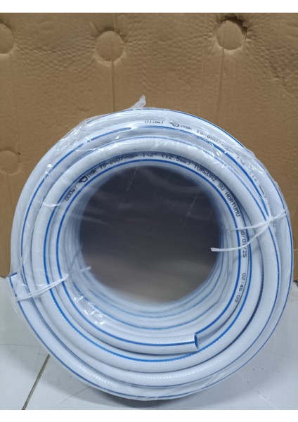Bahçe Hortumu 20 Metre 3 Katlı Kalın Sağlam Çeşme Su Sulama Hortum Araç Araba Yıkama 12.5 mm 1/2'