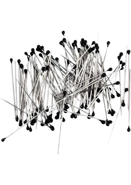 Minelli Iğne Kutulu Siyah Başlı 100'LÜ