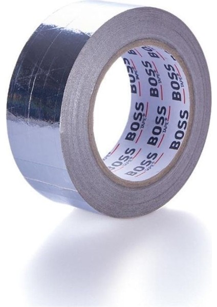 Boss Alüminyum Folyo Bant Kendinden Yapışkanlı 48X10MT - Tamir Bandı