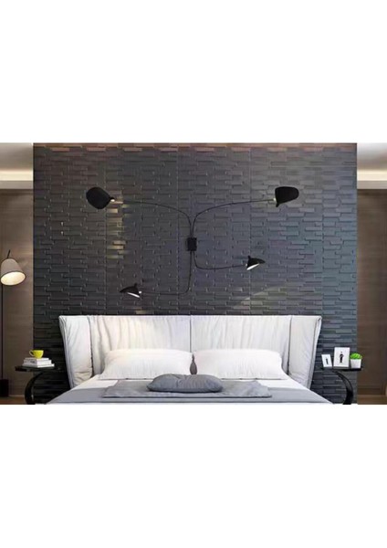 NW66 Siyah Opak Kendinden Yapışkanlı Duvar Paneli indirimleri