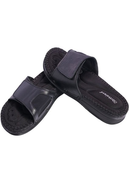 Hallux Valg Memory Terlik Siyah-Siyah