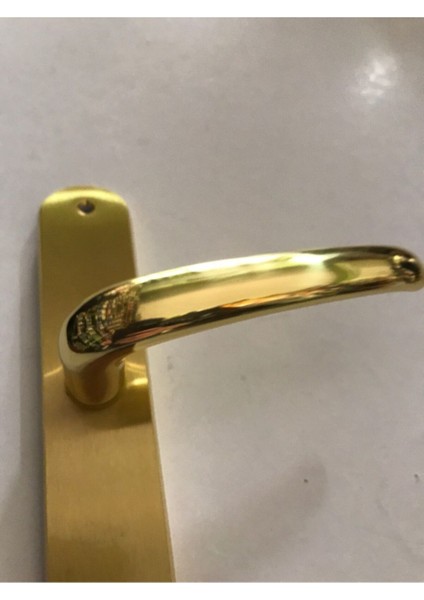 Doğanlar Eko Kanarya Pirinç Oda Kapı Kolu ( Sarı)