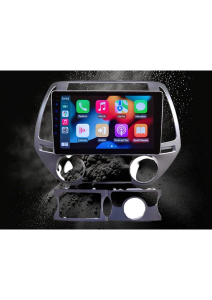 Hyundai I20 2010 Yıl Uyumlu 9 Inç Android Multimedya Carplay+Android Auto+Navigasyon fırsatları