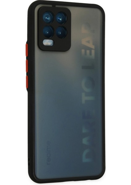 Realme 8 Kılıf Montreal Silikon Kapak - Siyah Nrmsa
