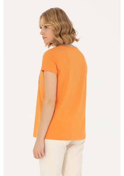 Kadın Basic Bisiklet Yaka Tişört fırsatları