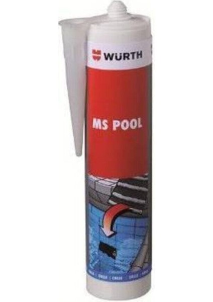 Ms Pool Su Altı Sızdırmaz Yapıştırıcı 290 ml ST:23/09/2025