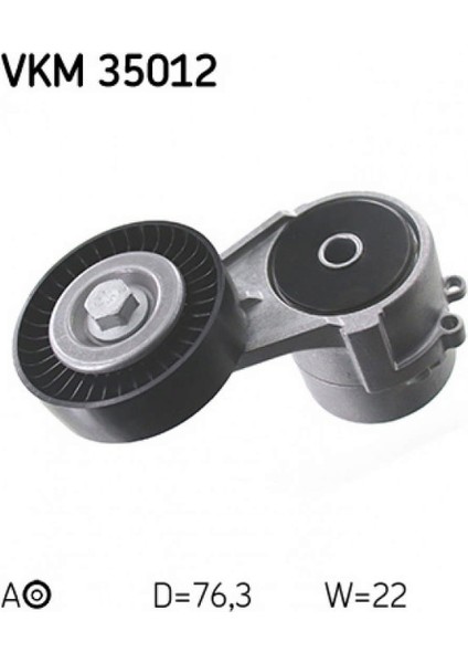 Alternatör Gergi Rulmani Kütüklü Astra F-G-H-Combo-Corsa B-C-Zafira-Vectra C 1.4-1.6-1.8i-1.8 16V Gnzrz