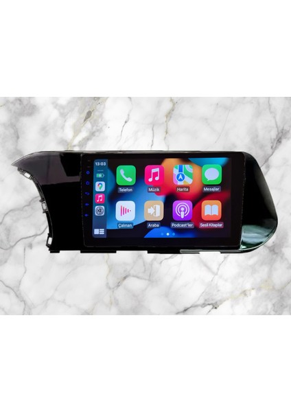 Hyundai 2021 I20 ve Bayon Uyumlu 10,2 Inç Android Multimedya Carplay+Android Auto+Navigasyon modelleri